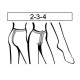 Mock Suspender Tights - GIRL-UP 28