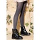 Cat Tights - Opaque Patterned Tights - 60 den - COLETTE CAT 03