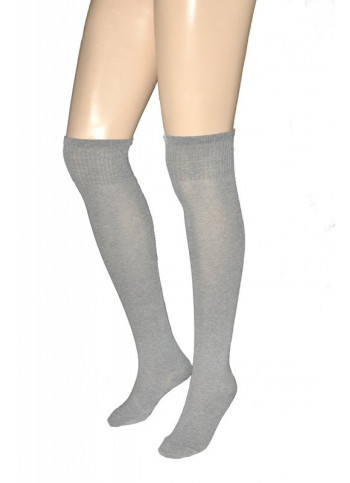 Cotton-Blend Over-the-Knee Socks - PARIGINA COTTON