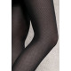 Semi Opaque Black Tights with Fine Herringbone Pattern – 40 den – LORIEN 11 