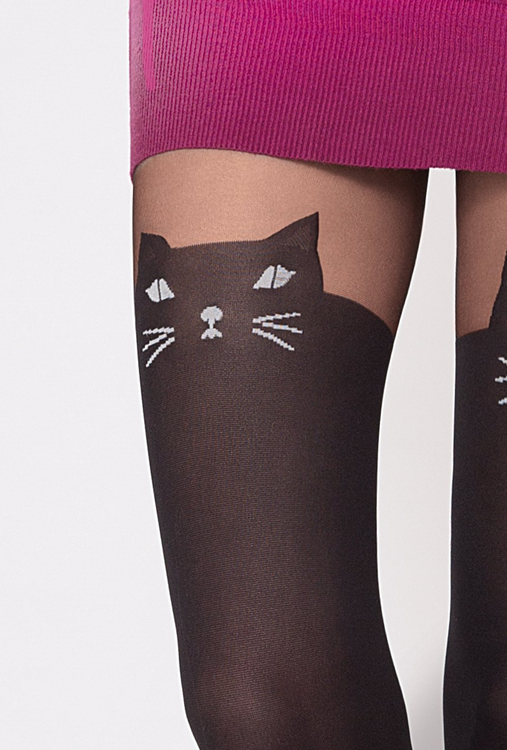 Mock Over-the-Knee Cat Tights - GIRL-UP CAT - Gatta Wear