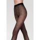 Sheer Black Micromesh Tights with Dot Details - 20 den - FUNNY 05