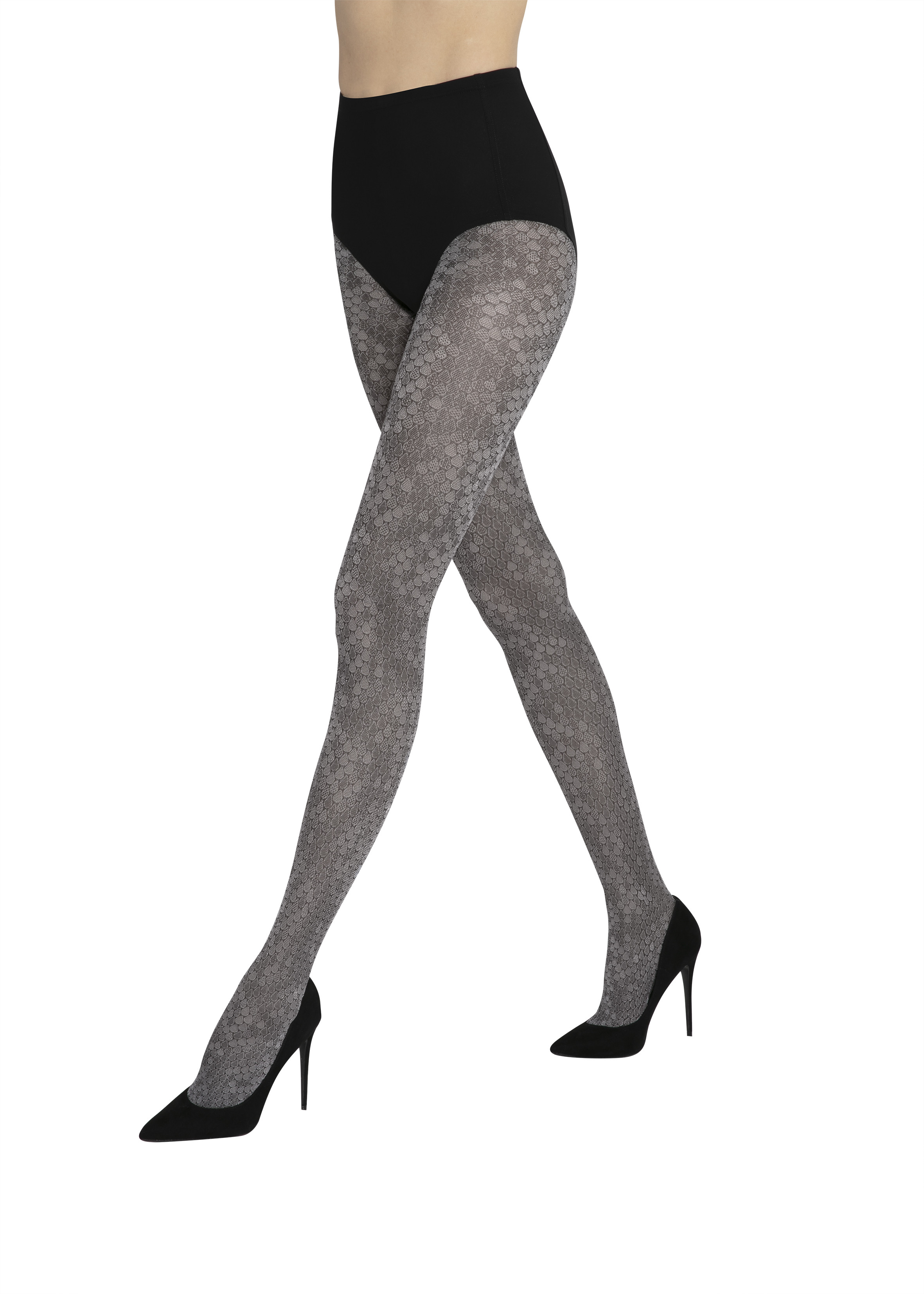 Sheer 20 Denier Tights with Glitter - Patterned tights - Calzedonia