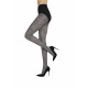 Semi Opaque Grey Snake Pattern Tights - SNAKE 01