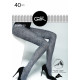 Semi Opaque Grey Snake Pattern Tights - SNAKE 01